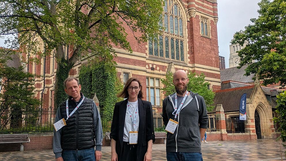 Abbildung Prof. Dr. Guido Schryen, Martina Sperling, Sascha Burmeister